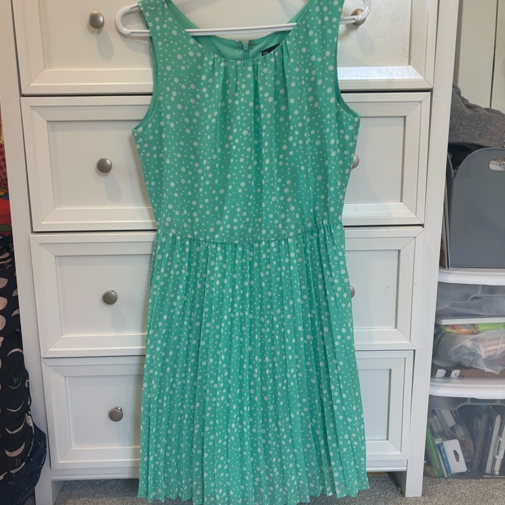 GAP Mint Green Polka Dot Dress